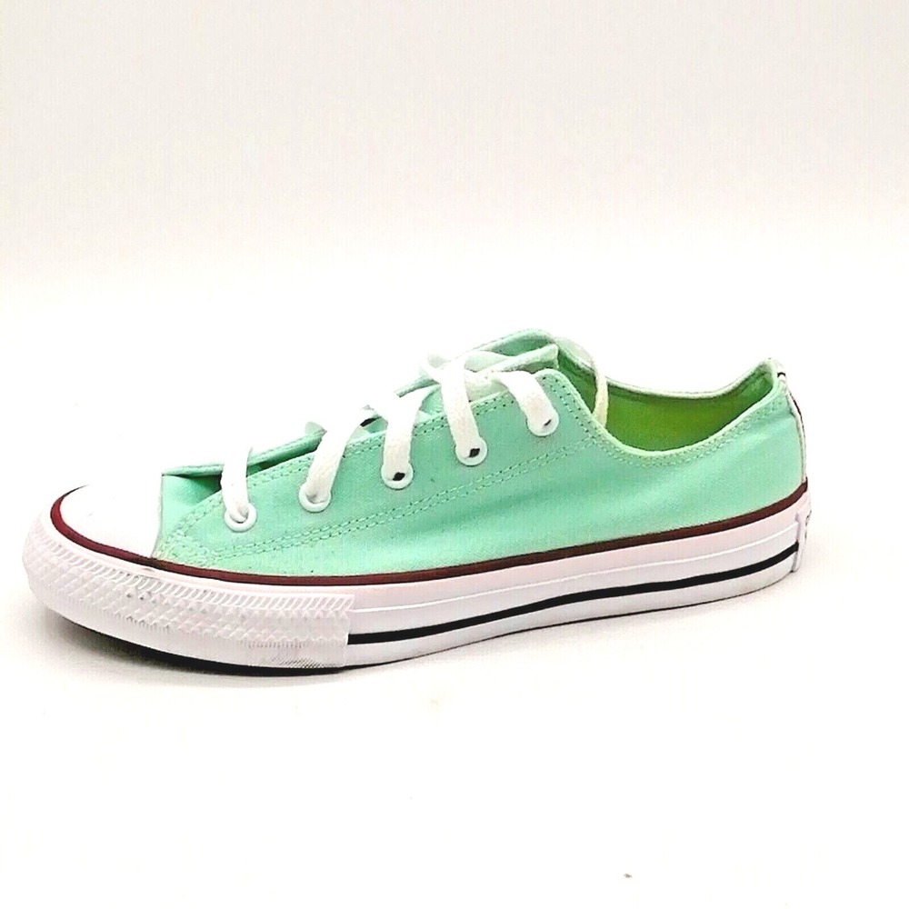 Converse All Star Shoes Girls  Lace Up Sneaker Cushioned Insole Green 4‎